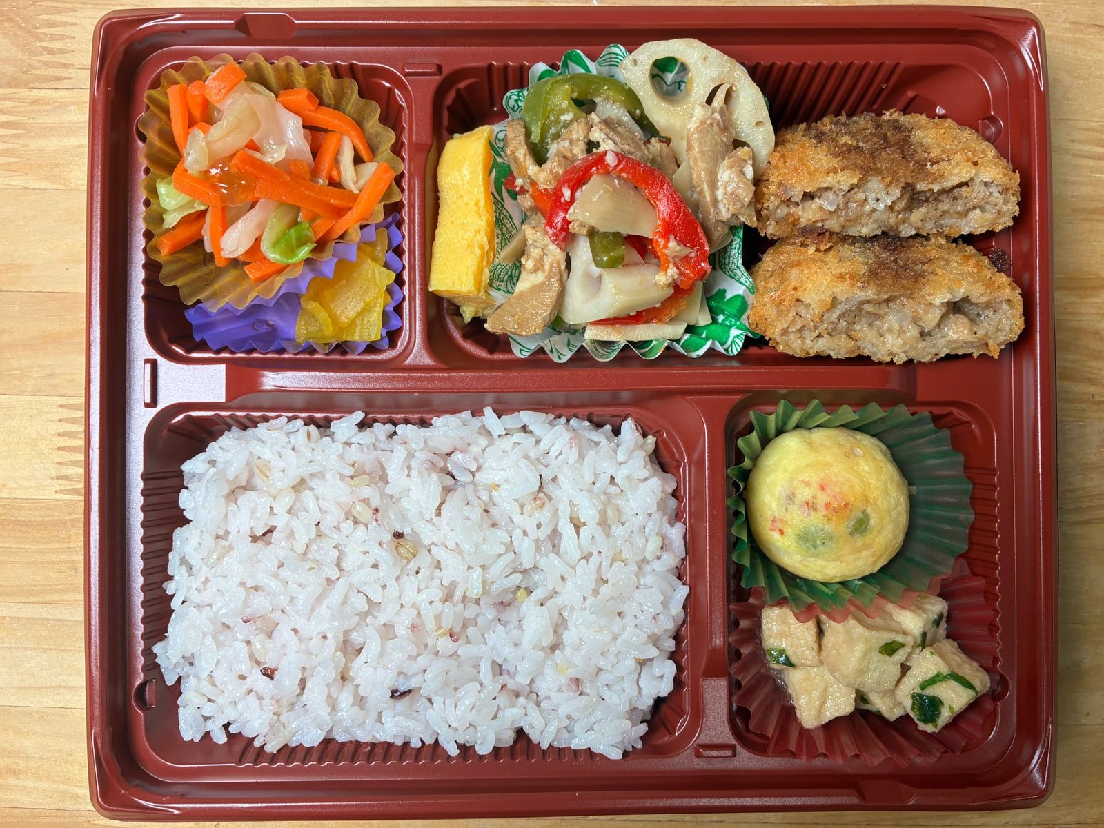 日替わり弁当 就労支援用弁当の商品画像