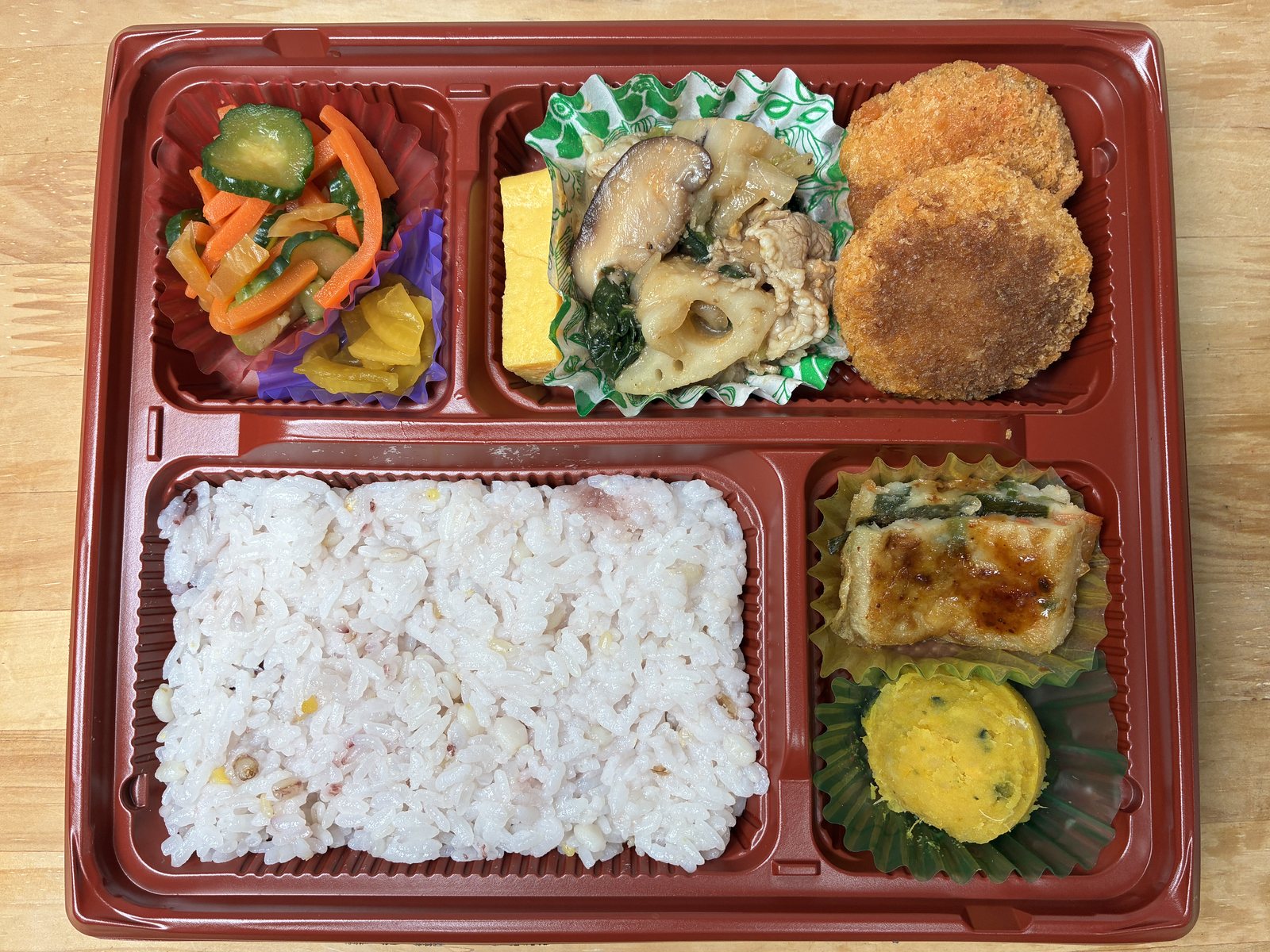 日替わり弁当 昼 就労支援用弁当の商品画像