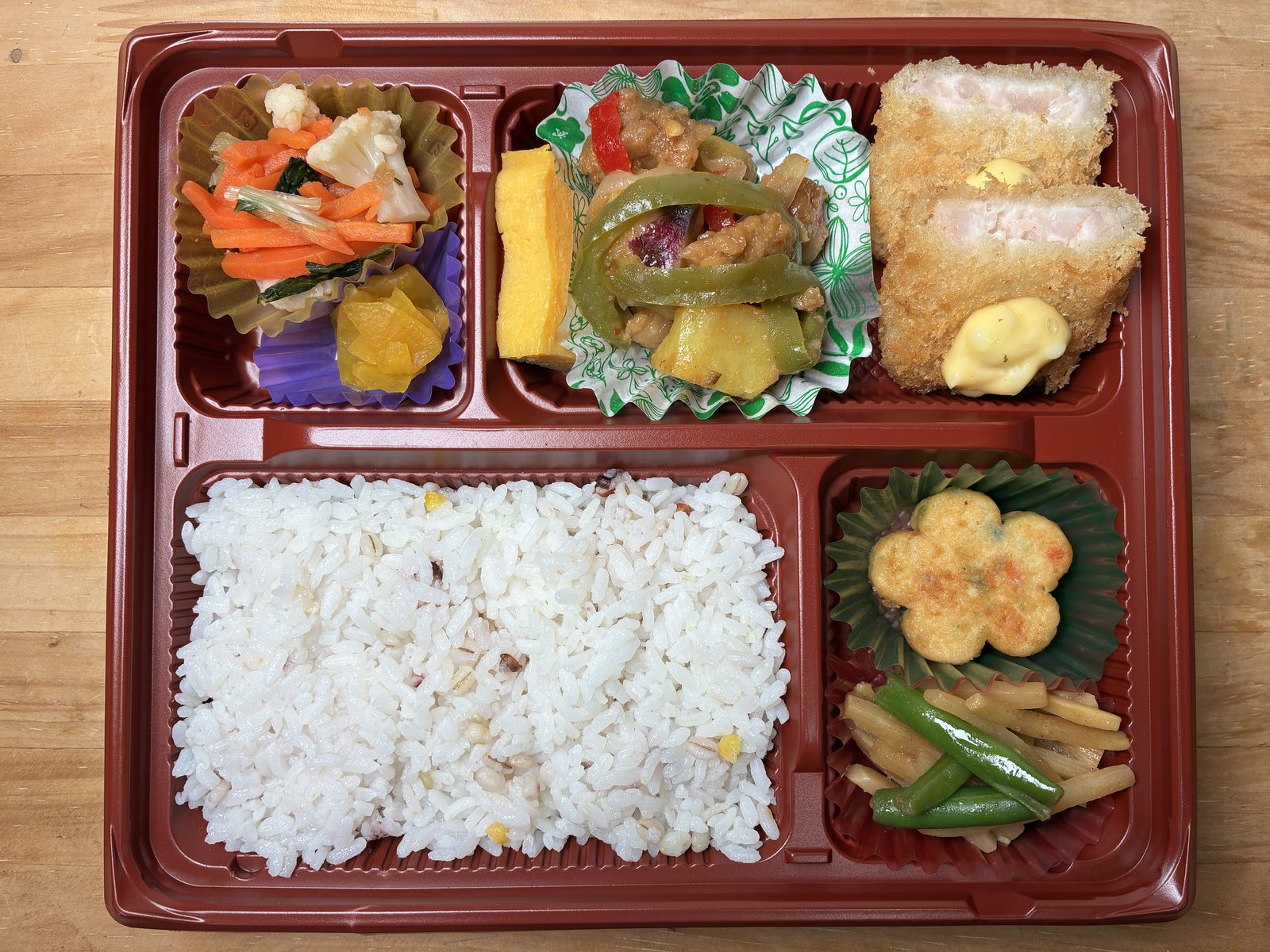 日替わり弁当 昼 就労支援用弁当の商品画像