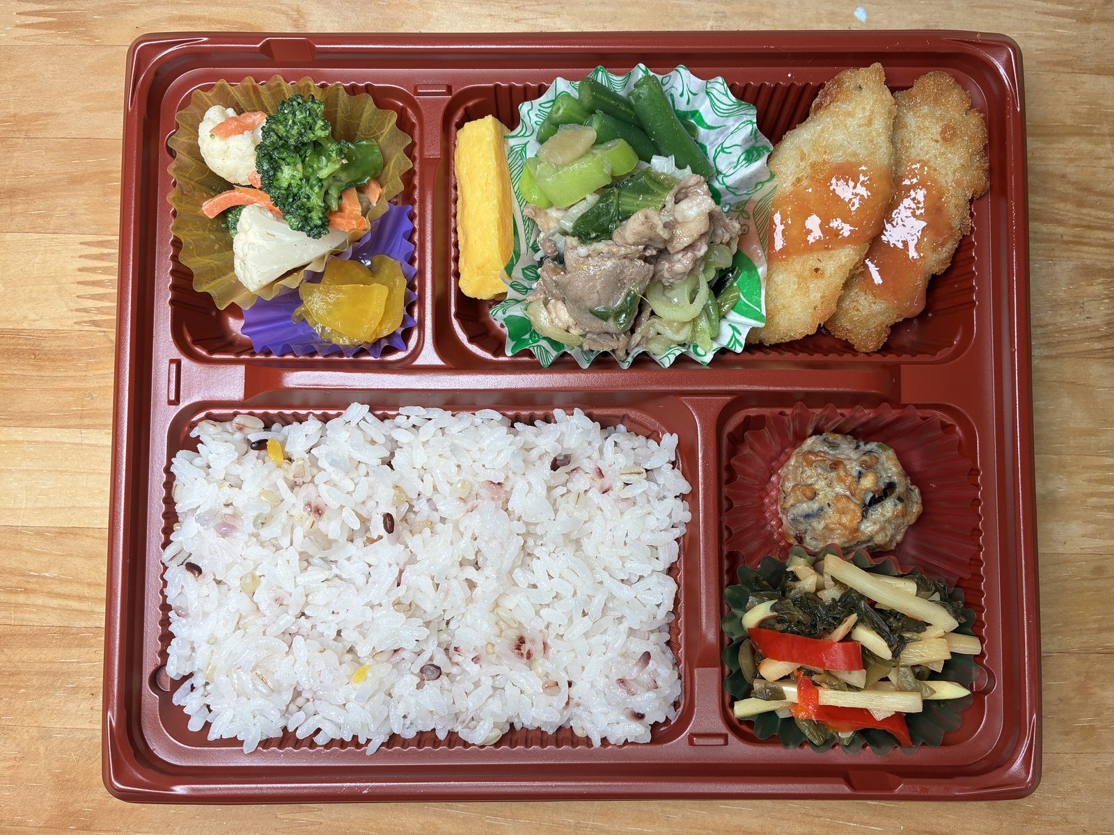 日替わり弁当 昼 就労支援用弁当の商品画像